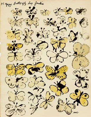 Lot 4426 - Andy Warhol HAPPY BUTTERFLY DAY (NOT IN F./S.)...