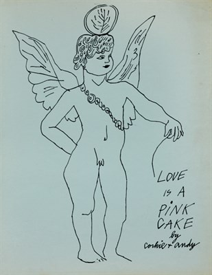 Lot 4425 - Andy Warhol LOVE IS A PINK CAKE...