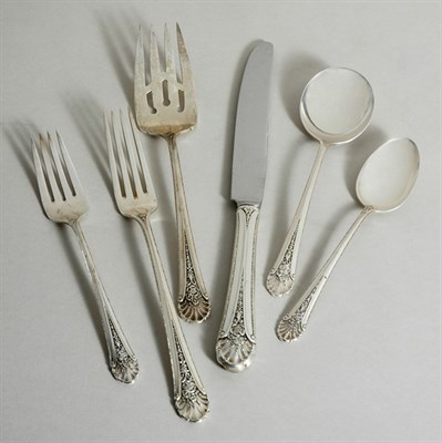 Lot 4276 - Towle Sterling Silver Flatware Service In the...