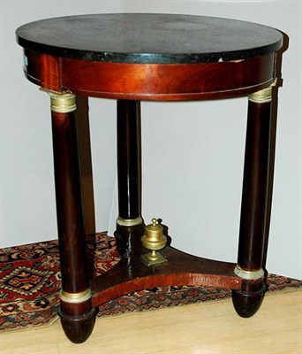 Lot 369 - Empire Style Gilt-Metal Mounted Mahogany...