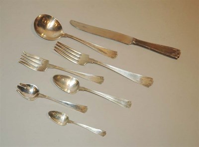 Lot 308 - Gorham Sterling Silver Flatware Service In the...