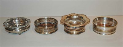 Lot 288 - Miscellaneous Group of Silver Plated Wine...