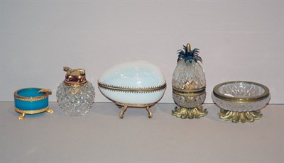 Lot 128 - Miscellaneous Group of Gilt-Metal Mounted...