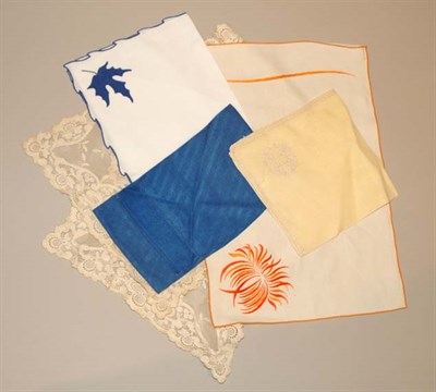 Lot 185 - Miscellaneous Group of Table and Other Linens