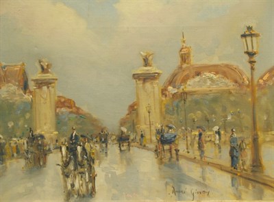 Lot 4033 - Andre Gisson American, 1921-2003 View of Pont...