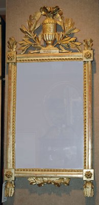 Lot 221 - Neoclassical Style Gilt-Wood Mirror Height 48...