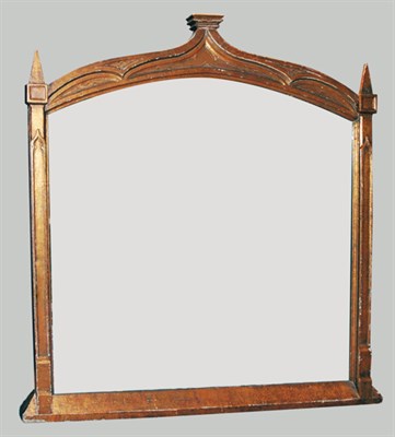 Lot 4440 - Neo-Gothic Style Gilt-Wood Mirror Height 67...