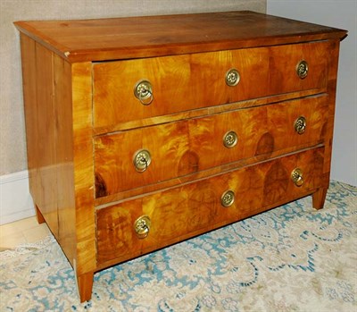 Lot 333 - Biedermeier Style Fruitwood Commode Height 32...