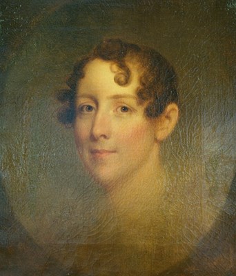 Lot 18 - English School Early 19th century Portrait of...