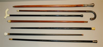 Lot 417 - Miscellaneous Group of Seven Walking Sticks
