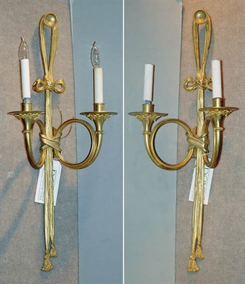 Lot 431 - Pair of Neoclassical Style Gilt-Metal...