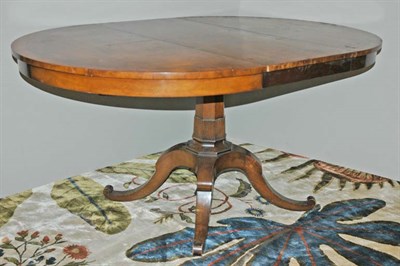 Lot 464A - Regency Style Banded Fruitwood Extension...