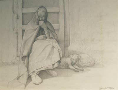Lot 3093 - Reynolds Thomas American, b. 1927 Taos,...