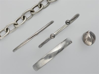 Lot 385 - Group of Silver Jewelry