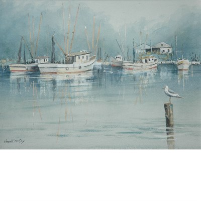 Lot 53 - (i) Reynolds Thomas American, b. 1927 Study -...