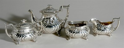 Lot 4273 - Gorham Sterling Silver Four-Piece Tea Service...