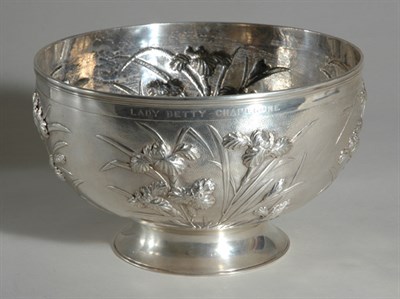 Lot 4293 - Chinese Silver Presentation Bowl Early 20th...