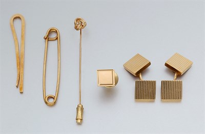 Lot 365 - Group of Miscellaneous Gentleman's Jewelry