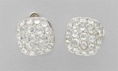 Lot 3104 - Pair of Diamond Cufflinks