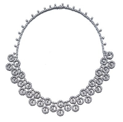 Lot 3610 - Diamond Necklace