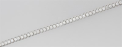 Lot 3186 - Diamond Bracelet