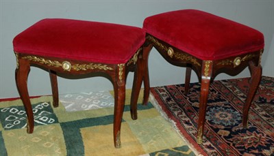 Lot 4409 - Pair of Louis XV Style Gilt-Metal Mounted...