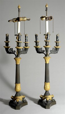 Lot 4475 - Pair of Neoclassical Style Gilt and...