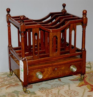 Lot 529 - Georgian Style Mahogany Canterbury 19th...