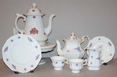 Lot 339 - Miscellaneous Group of English Porcelain Table...