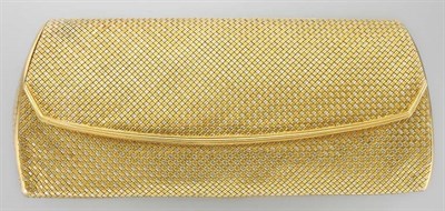 Lot 3102 - Two-Color Gold Evening Purse