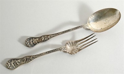 Lot 4606 - Tiffany & Co. Sterling Silver Serving Spoon...