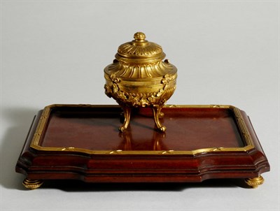 Lot 4607 - Neoclassical Style Gilt-Metal and Mahogany...