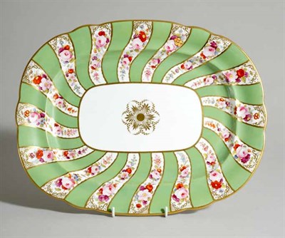 Lot 4610 - Davenport Floral Decorated Pottery Platter...
