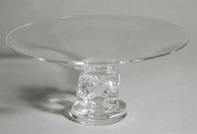 Lot 4626 - Steuben Glass Compote Height 4 3/4 inches,...