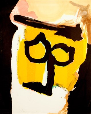 Lot 3208A - Robert Motherwell MASK (FOR INGMAR BERGMAN) (B....