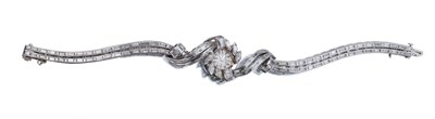 Lot 3628 - Diamond Wristwatch