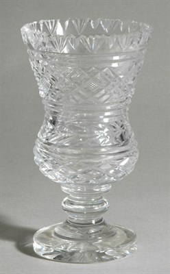 Lot 4635 - Waterford Crystal Vase Height 7 1/4 inches.