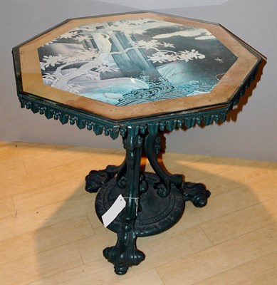 Lot 4194 - Victorian Gothic Revival Cast Iron Octagonal...