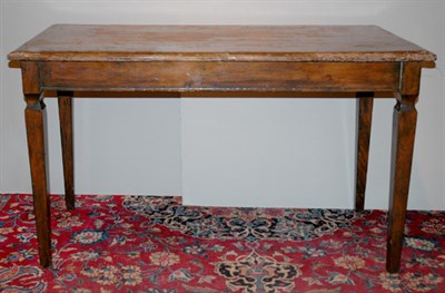Lot 453 - Walnut Library Table Height 30 1/2 inches,...