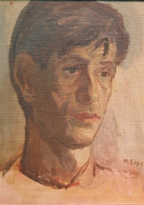 Lot 80 - Moses Soyer American, 1899-1974 Portrait of a...