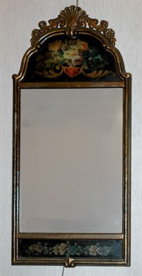 Lot 4148 - Queen Anne Style Parcel Gilt and Painted...