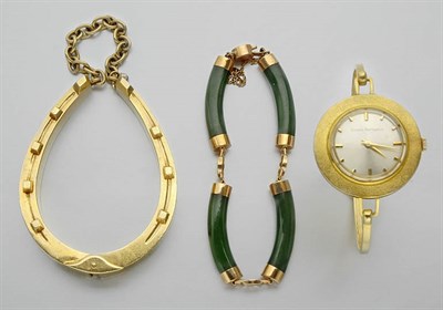 Lot 303 - Group of Gold Jewelry