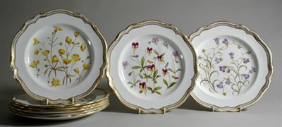 Lot 4662 - Set of Eight Spode Porcelain Plates From the...