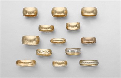 Lot 786 - Large Group of Band Rings