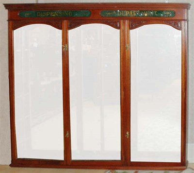 Lot 141 - Victorian Walnut Mirrored Back Display Cabinet...
