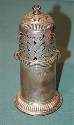 Lot 4666 - English Silver Caster Approximately 6 ounces.