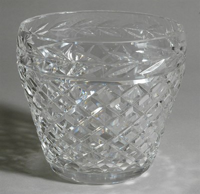 Lot 4680 - Waterford Crystal Cachepot Height 6 inches.