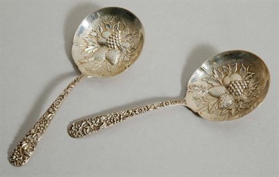 Lot 4682 - Pair of S. Kirk & Son Sterling Silver Jelly...