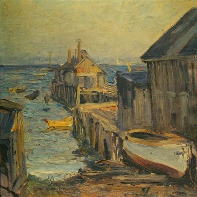 Lot 1269 - Emile Albert Gruppe American, 1896-1978 High...