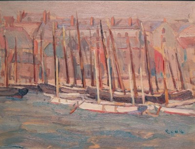 Lot 15 - C. B. Cook 20th Century View of St. Ives...
